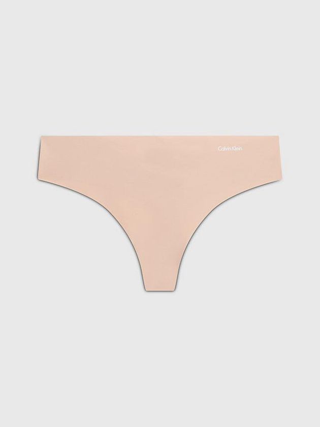 Calvin Klein USA Invisibles Womens Thong Pink 2874659-SZ